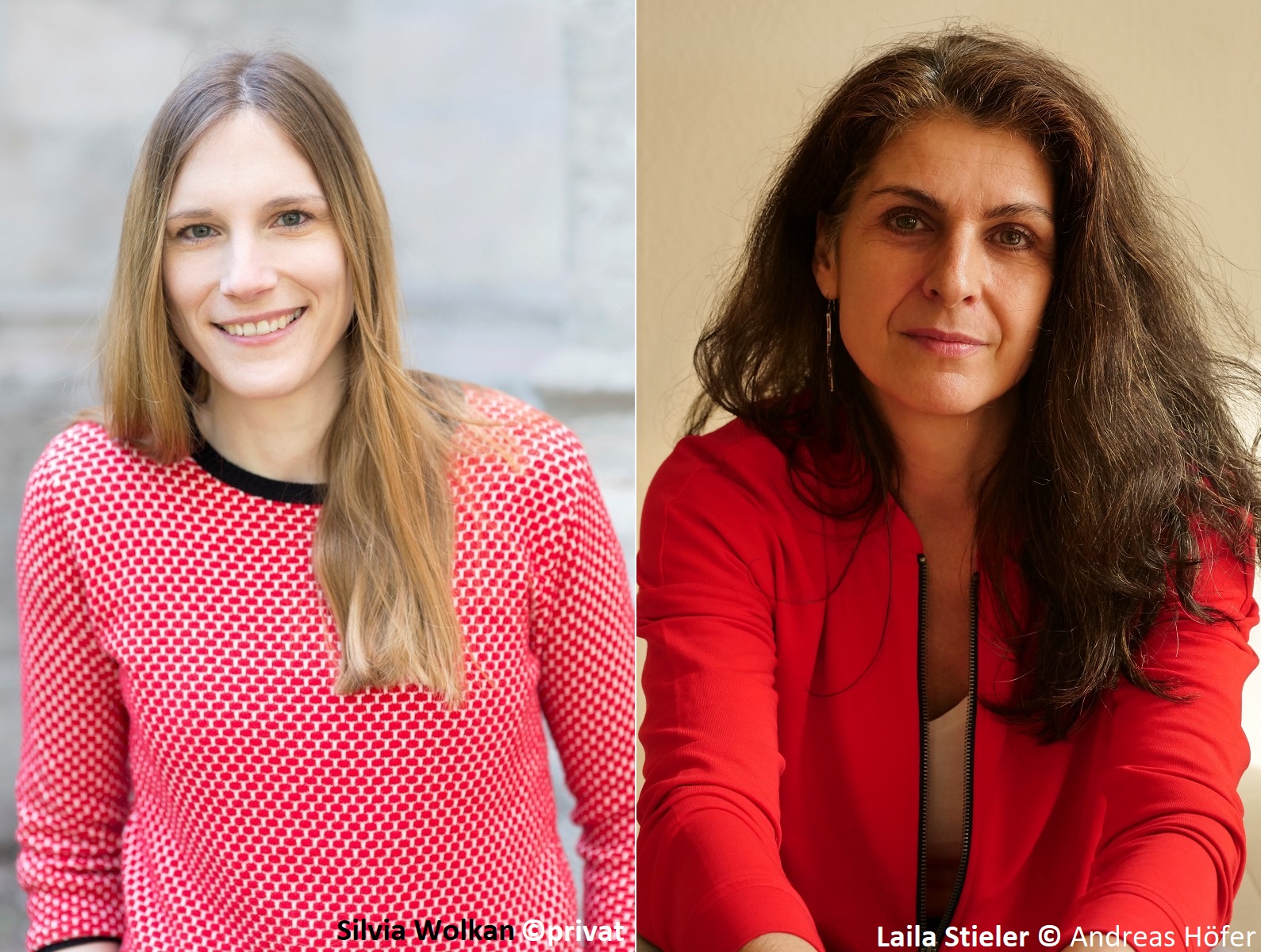 Silvia Wolkan (links) und Laila Stieler (rechts) © privat / Andreas Höfer